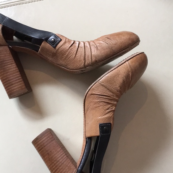 Awesome block style leather shoes - Picture 8 of 8